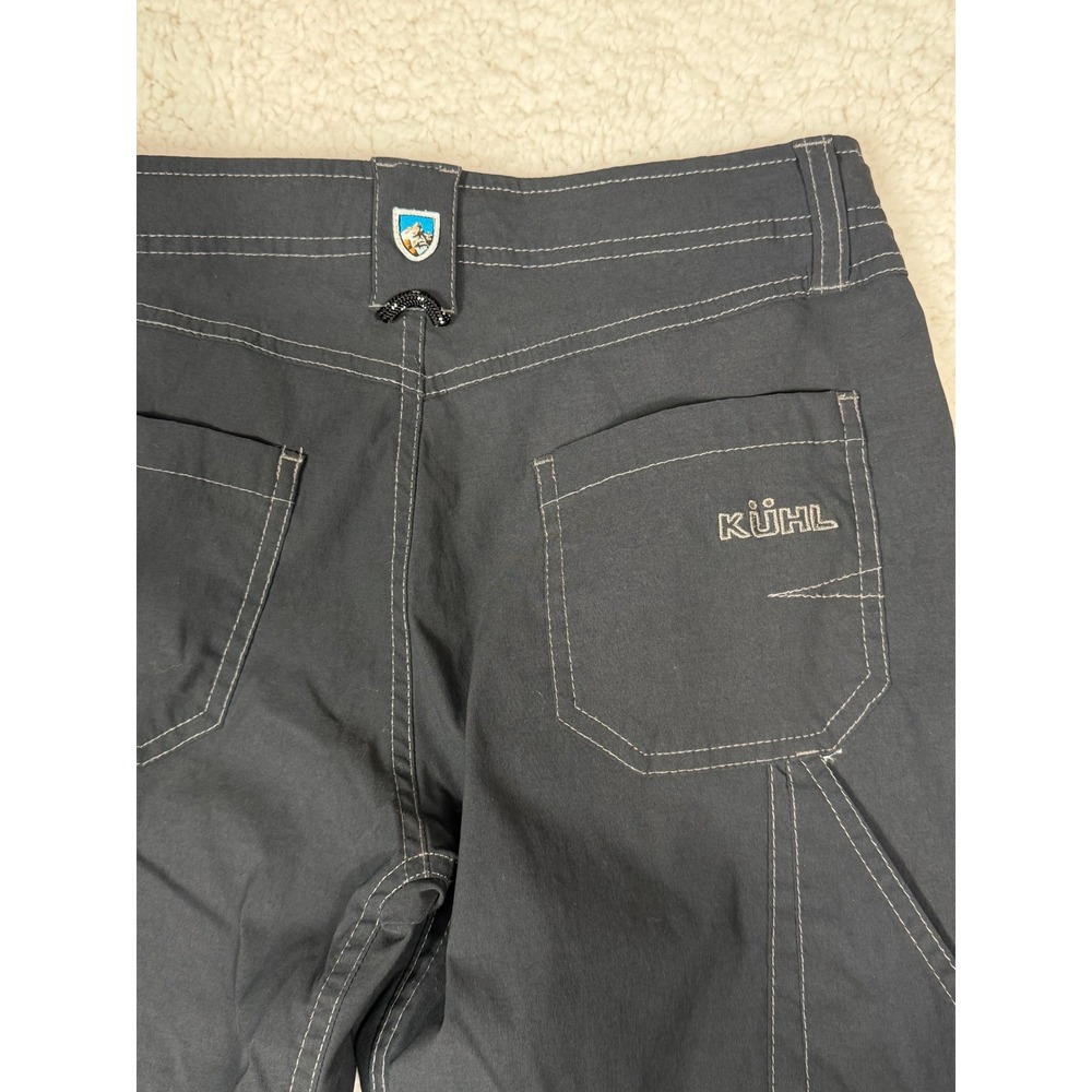 Kuhl Kids Size L 14-16 Renegade Hiking Pants Charcoal Gray Outdoor Quick Dry - Picture 4 of 9